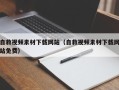 伊川自救视频素材下载网站（自救视频素材下载网站免费）