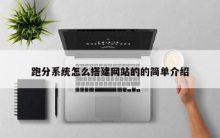 伊川跑分系统怎么搭建网站的的简单介绍